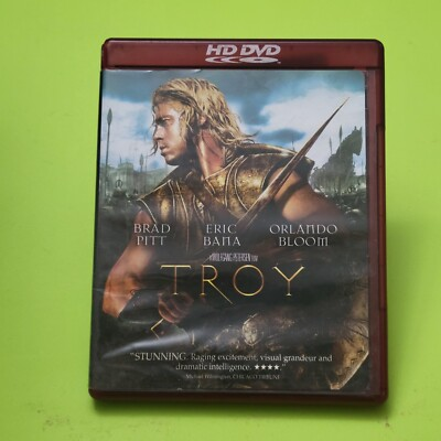 #ad Troy HD DVD 2006 Brad Pitt Eric Bana Orlando Bloom 📀 $5.25