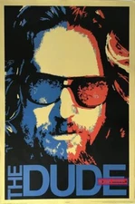 The Big Lebowski “The Dude” Movie Poster 24 x 36