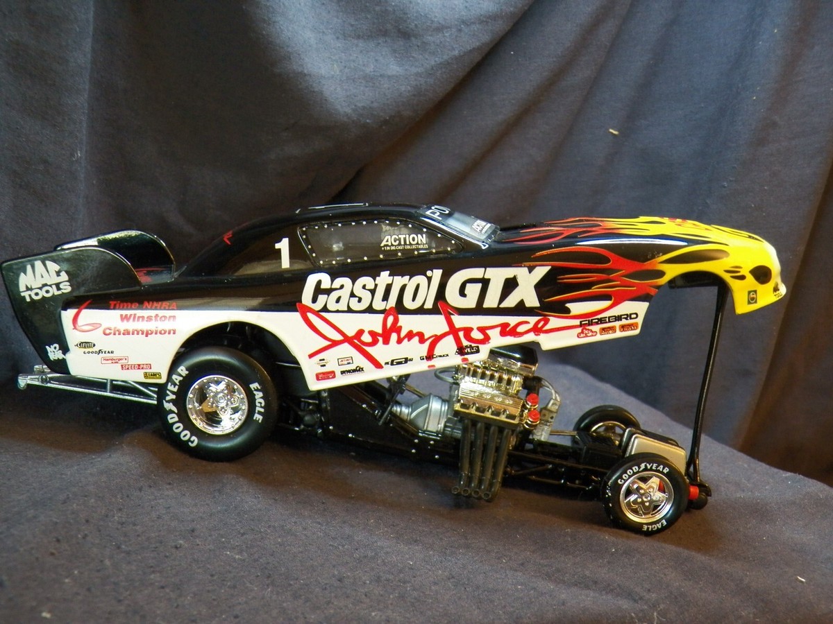 NHRA 1996 John Force 6x champ Castrol GTX funny car 1:24 Action