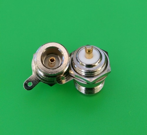 (1 PIEZA) N conector de soldadura mamparo hembra - vendedor de EE. UU. - Imagen 3 de 3