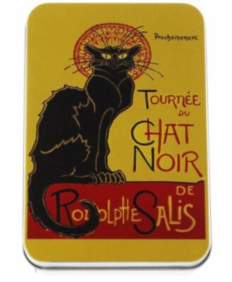 Le Blanc of France Chat Noir Guest soaps Tin Box 6x25gr