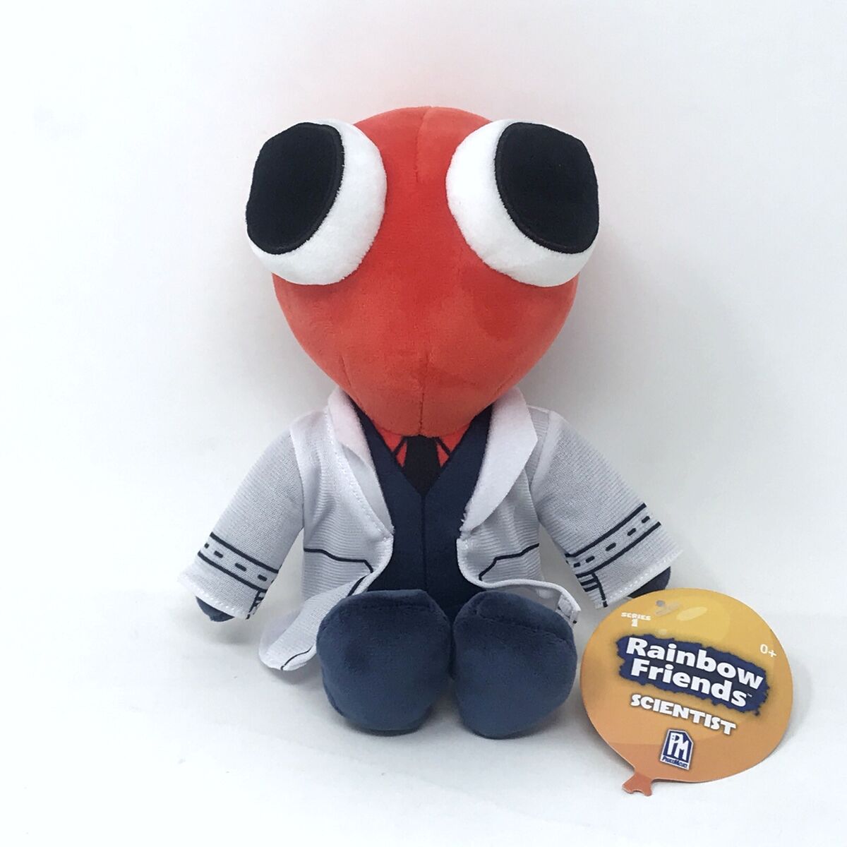 Rainbow Friends 8 Collectable Plush RED SCIENTIST Phat Mojo