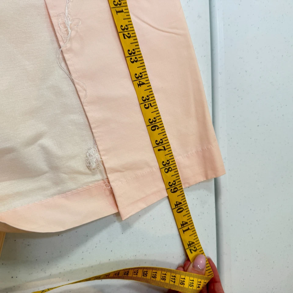 Benelton Panel Cortina Par Rosa Claro Mezcla Algodón EE. UU. Foto 4 de 4