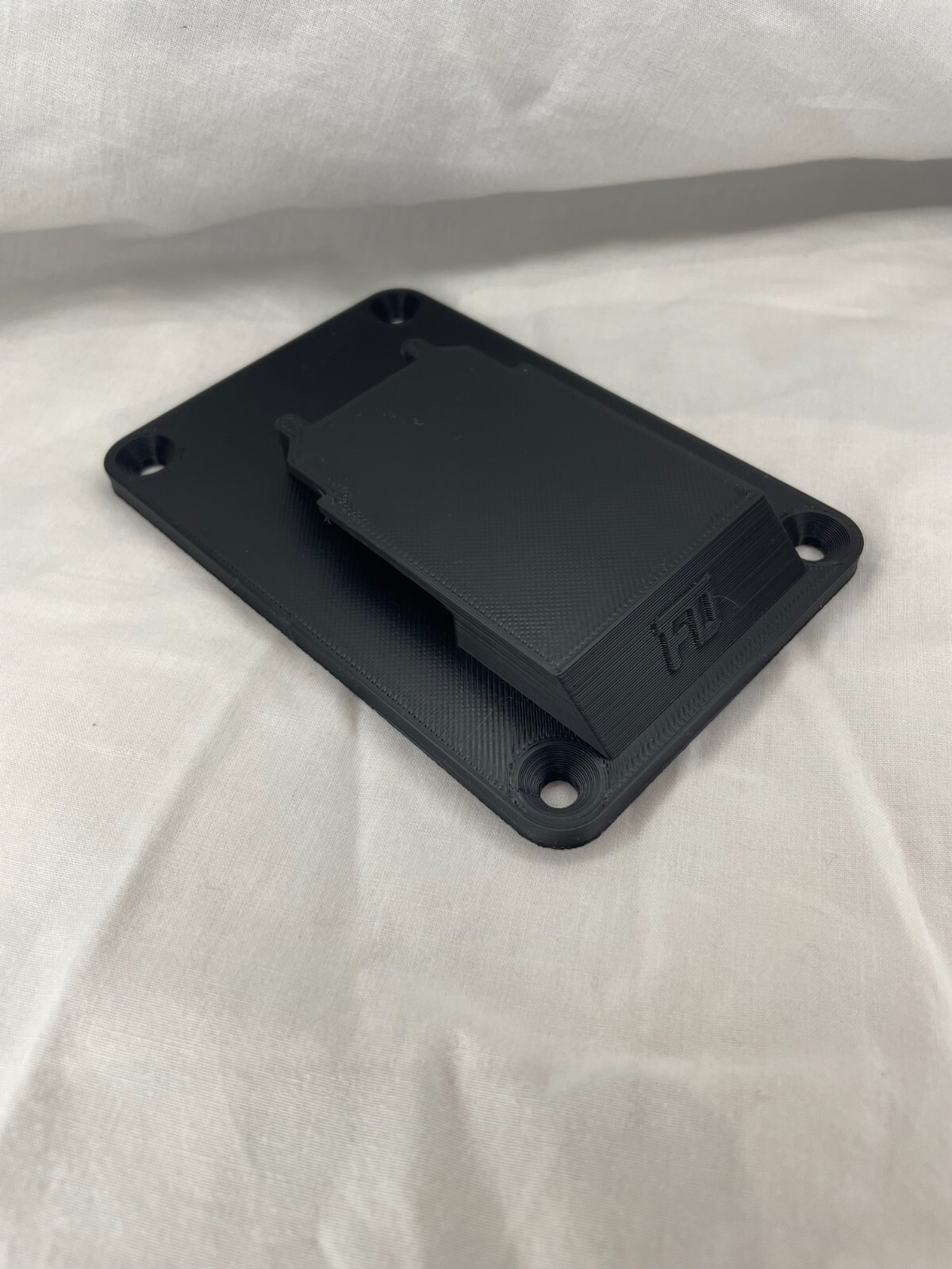 3D Printed Dewalt Tool Holder Black - Screw In Wall Works With any Dewalt Tool