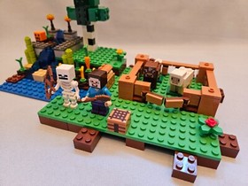 LEGO Minecraft #21114 The Farm - Complete, Figs, Instruct, No Box - DISASSEMBLED