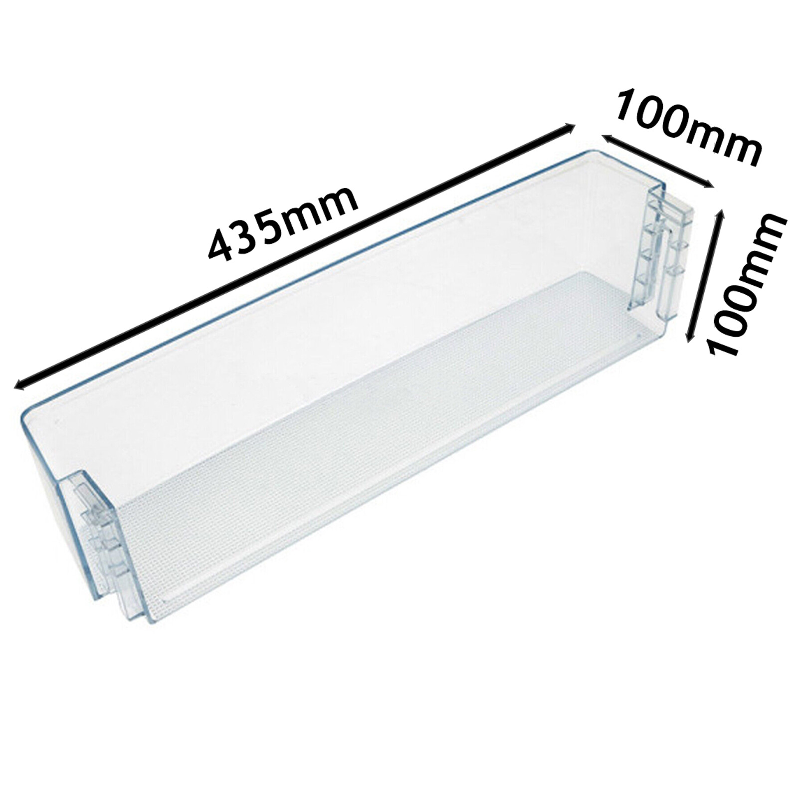 HISENSE Fridge Shelf Lower Door Refrigerator Tray 435 x 100 x 100 mm