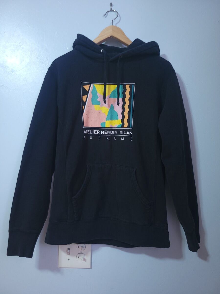 SUPREME Mendini Milan Hoodie Graphic Print ATELIER MENDINI SUPREME Mendini Milan Hoodie Graphic Print ATELIER MENDINI