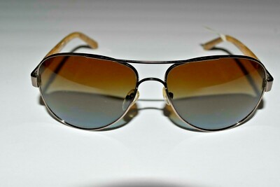 Tory Burch Aviator Gunmetal Blue Polarized TY6010 1403/1F 57  display picture 1