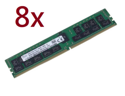 8x Hynix 32GB 256GB DDR4 2933 MHz ECC REG HMA84GR7DJR4N-WM PC4 Server PC4 RAM