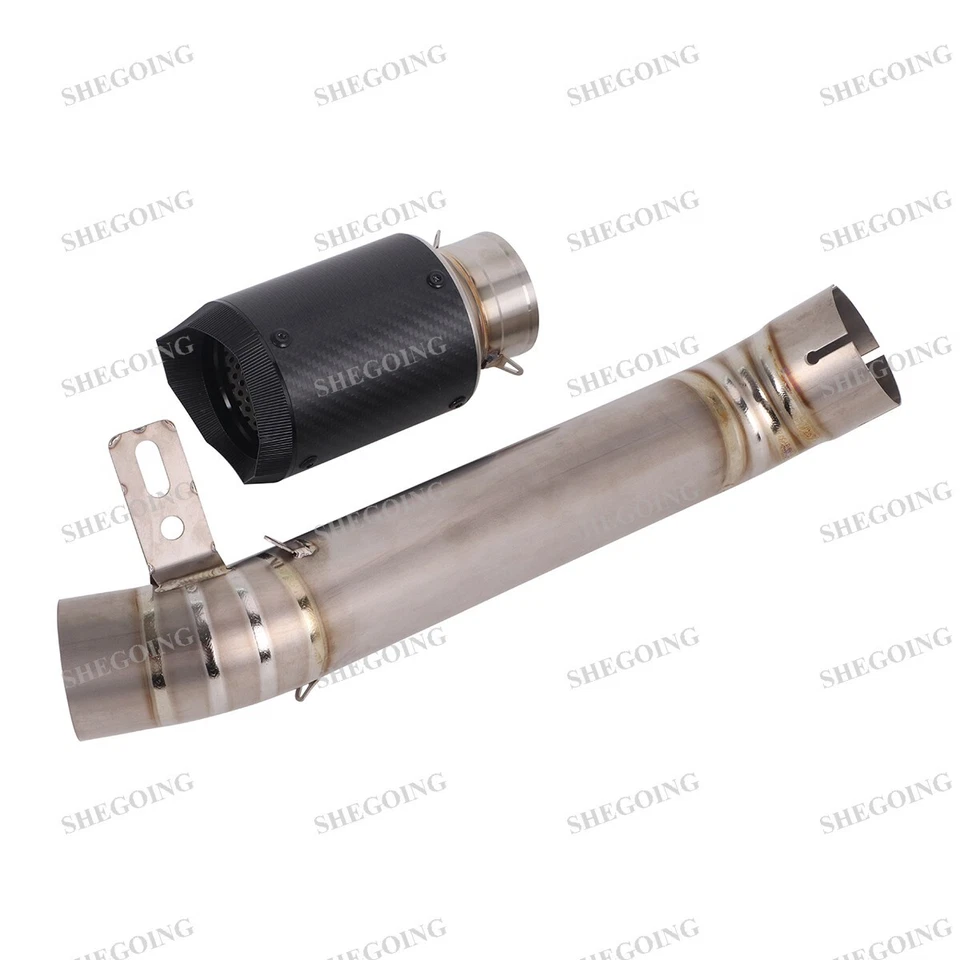 Chinelo para Aprilia RSV4 RR/RF 12-16 sistema de escape de motocicleta carbono - Imagem 4 de 4