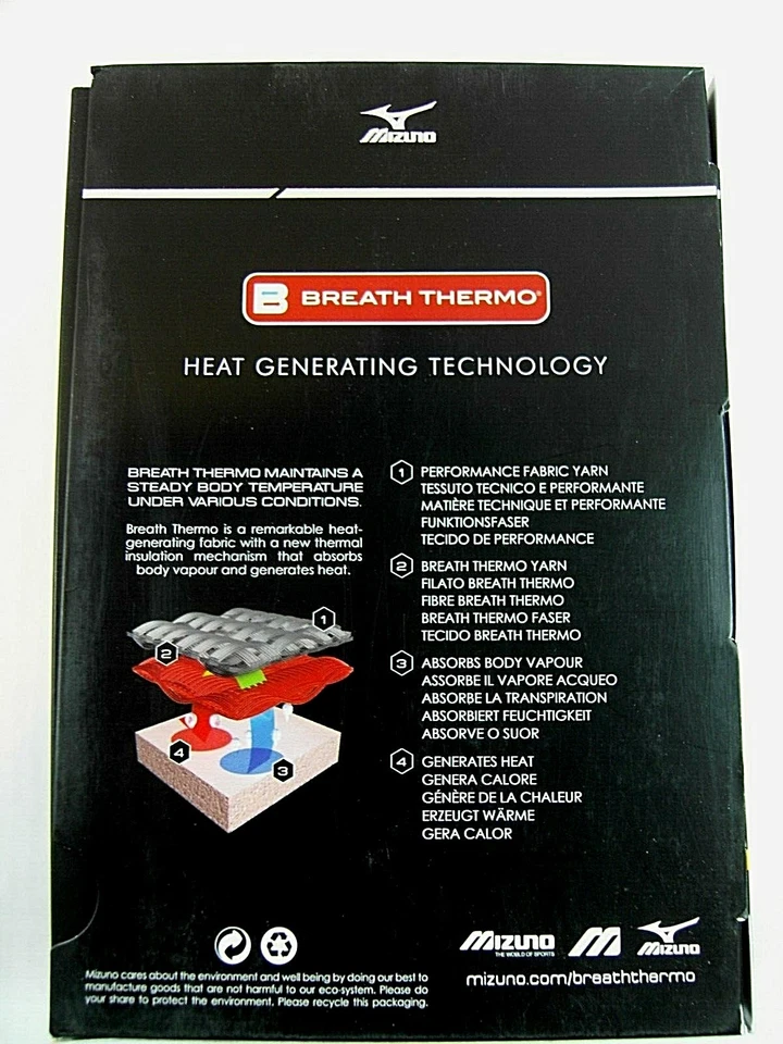 Ropa interior deportiva / Pantalón mujer 3/4 "MIZUNO Virtual Body" talla L / 40-42 Foto 4 de 4