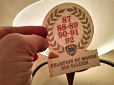 Autocollant sticker Lancia Delta HF integrale adesivo rally 1987 Martini Racing