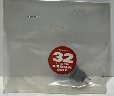 JR RX  Receiver FM Crystal Channel 32 72.430 Aircraft Only