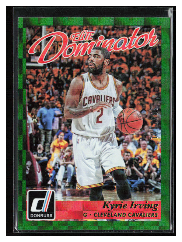 2015 Donruss Elite Dominator #10 Kyrie Irving /999