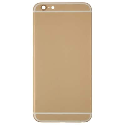 Door with frame for Apple iPhone 6 Plus GSM Gold Rear Back Panel Housing Cover