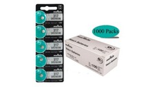 Murata 1000 x SR516SW 317 SR516 1.55v Silver Oxide Watch Battery Wholesale Pack