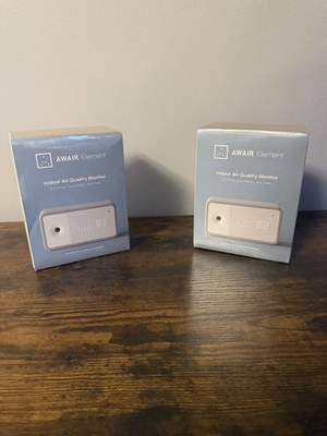 #ad #ad Awair Element Indoor Air Quality Monitor White $120.00