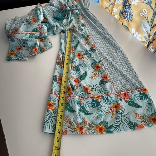 Cabana Life Cayman Palazzo ärmellos Jumpsuit Strampler UPF 50+ grün weiß XS - Bild 8 von 9