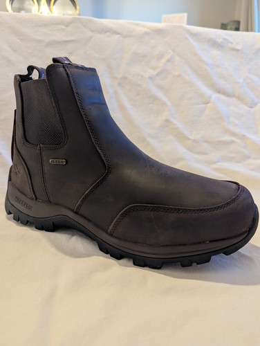 Mens Hoggs Of Fife Creagan Waterproof H-Tex Dealer Boot Brown Size 14 - Picture 2 of 4