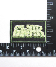   GWAR HEAVY METAL BAND MUSIC BATTLE VEST JACKET HAT EMBROIDERED IRON ON PATCH