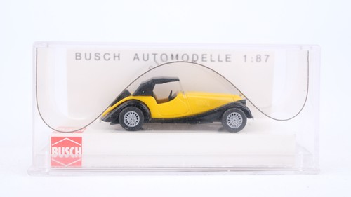 Busch H0 47103 Morgan Plus 8 amarillo, negro | Condition: Gebraucht