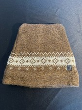 Wool Knit Winter Hat Beanie Cap Nice Neutral Colors 80 s