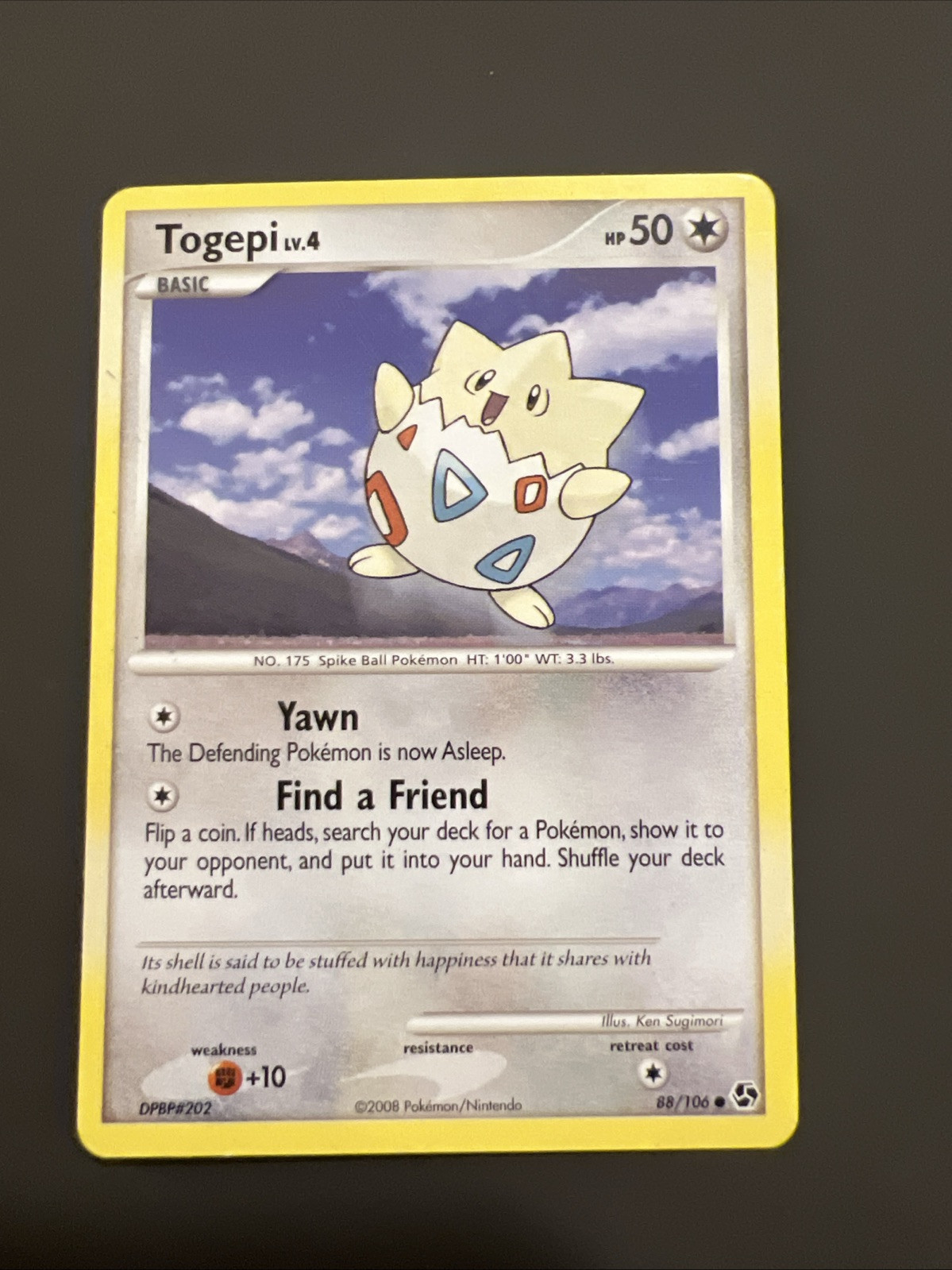 Togepi Lv.4 - 88/106 - Great Encounters - LP
