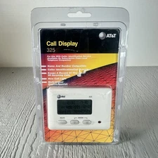 AT&T Call Display 325 Caller ID Keeps Record Of The Last 99 Incoming Calls