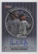 2019 Bowman's Best 1999 Franchise Favorites 68/150 Brendan Rodgers Auto 9k6
