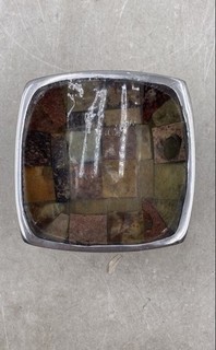 Julia Knight Multicolor Square Silver Toned Serving Bowl Lot Of 5