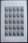 No. 614 N** in complete sheet: Blaise Pascal (cost €40)