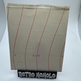 NOT USED Cobra Command Nintendo NES Direct Rental Store Instructions Sticker