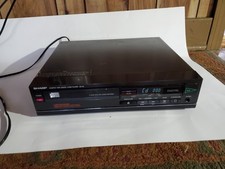 Vintage 1985 Sharp DX-110 Compact Disc Digital Audio Player - Powers On