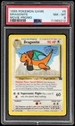 1999 Pokemon Wizards Of The Coast Black Star Promo Dragonite PSA 8 First Movie