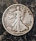1917 S Reverse Walking Liberty Half Dollar