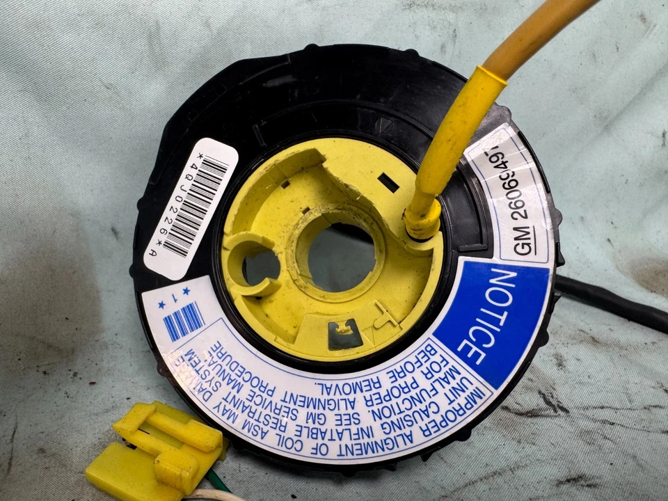 Chevrolet Cavalier Pontiac Sunfire 2000-2002 reloj resorte 26087292 26069497 Foto 4 de 4