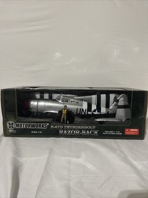 Motorworks P-47d Thunderbolt Razor-back  Huckle De Buck  Invasion Stripes