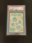 Pokemon PSA 9 Fushigidane Bulbasaur #20 Sealdass Fancy Graffiti 1999 Japanese