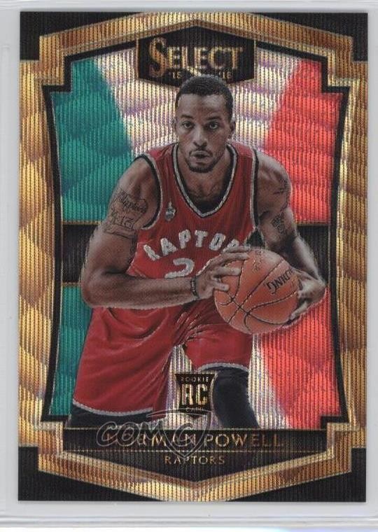 2015-16 Panini Select Premier Level Tri-Color Prizm Norman Powell #138 02ut