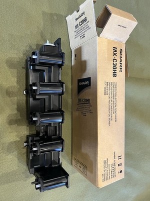SHARP MX-C30HB MXC30HB WASTE TONER CONTAINER BOX MX C250 C300 C301 C303 ULNT-26