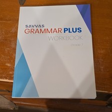 Savvas Grammar Plus Workbook Grade 7 Middle S...