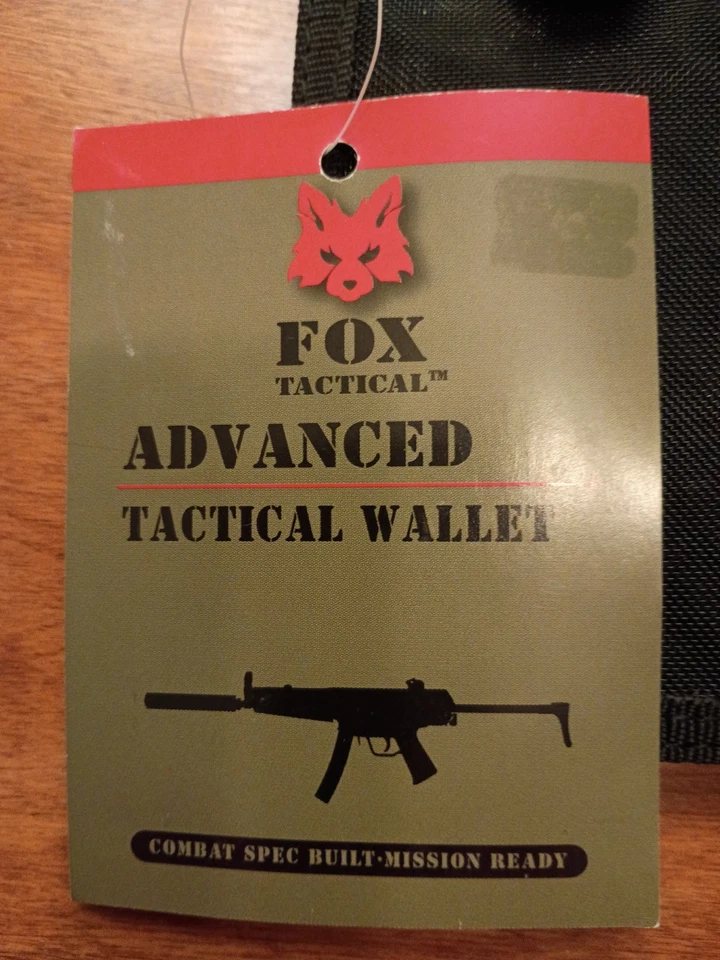 Fox Outdoor Products Advanced Tactical Wallet Black #56-8301 - Image 2 of 4