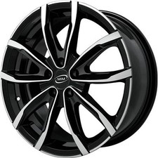 CERCHIO IN LEGA PER RENAULT SCENIC 7,0J17" 5X114,3 40 73,10 MIM EVO001 BLACK POL