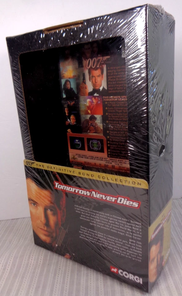CORGI JAMES BOND DEFINITIVE COLLECTION BMW 750i TOMORROW NEVER DIES & DVD 05101 - Image 3 of 4