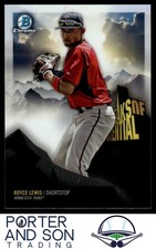 Royce Lewis Peaks of Potential 2018 Bowman Chrome #PP-RL Twins Baseball Card