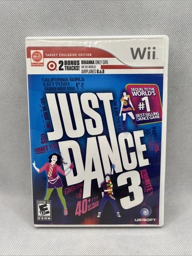 Just Dance 3 (Nintendo Wii, 2011) Complete With Manual Tested & Works Target