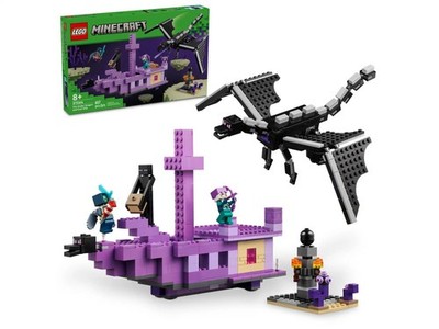 LEGO Minecraft: The Ender Dragon and End Ship 21264 new sealed set.