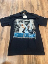 90s Carolina Panthers Kerry Collins Tshirt, Size Kids Large