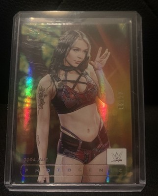 2024 Panini Photogenic WWE - Cora Jade #167 Gold /10