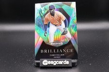 2022 Panini Prizm Draft Picks - #BR-CC Cam Collier Brilliance Silver Prizm
